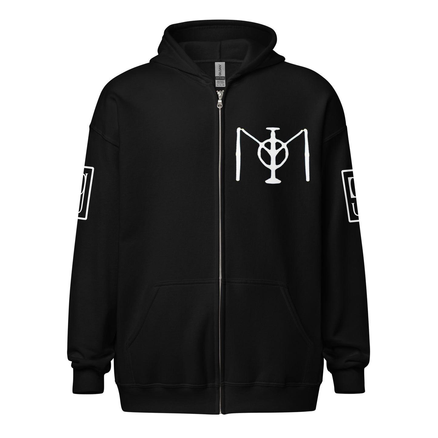 Unisex heavy blend zip hoodie