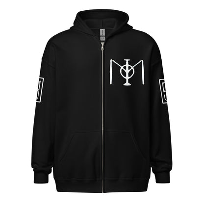 Unisex heavy blend zip hoodie