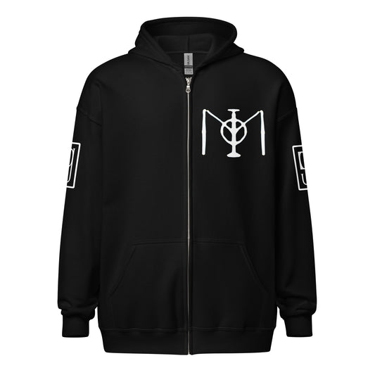 Unisex heavy blend zip hoodie
