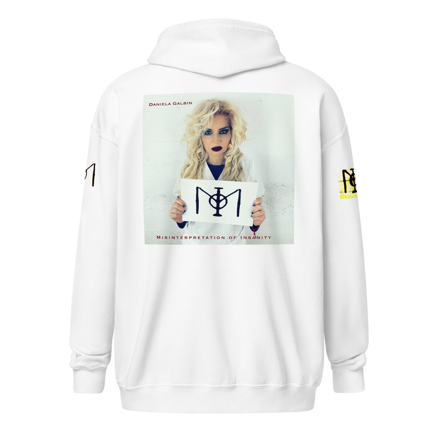 MOI Unisex heavy blend zip hoodie