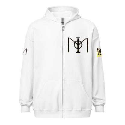 MOI Unisex heavy blend zip hoodie